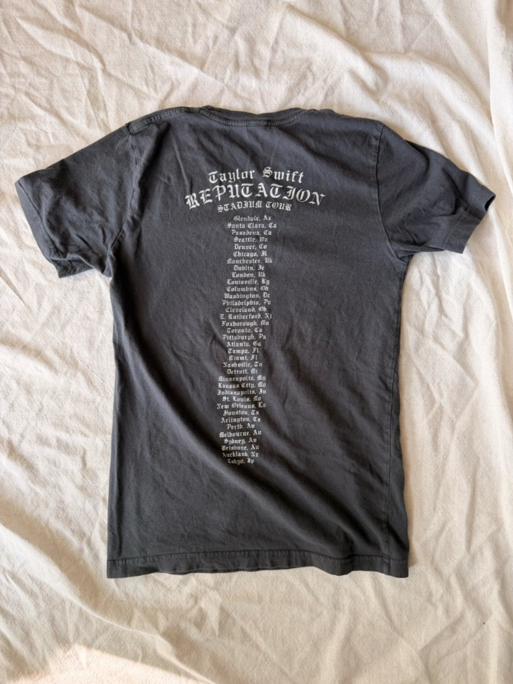 Taylor Swift Reputation World Tour and 1989 World Tour Shirt - Picture 2 of 6
